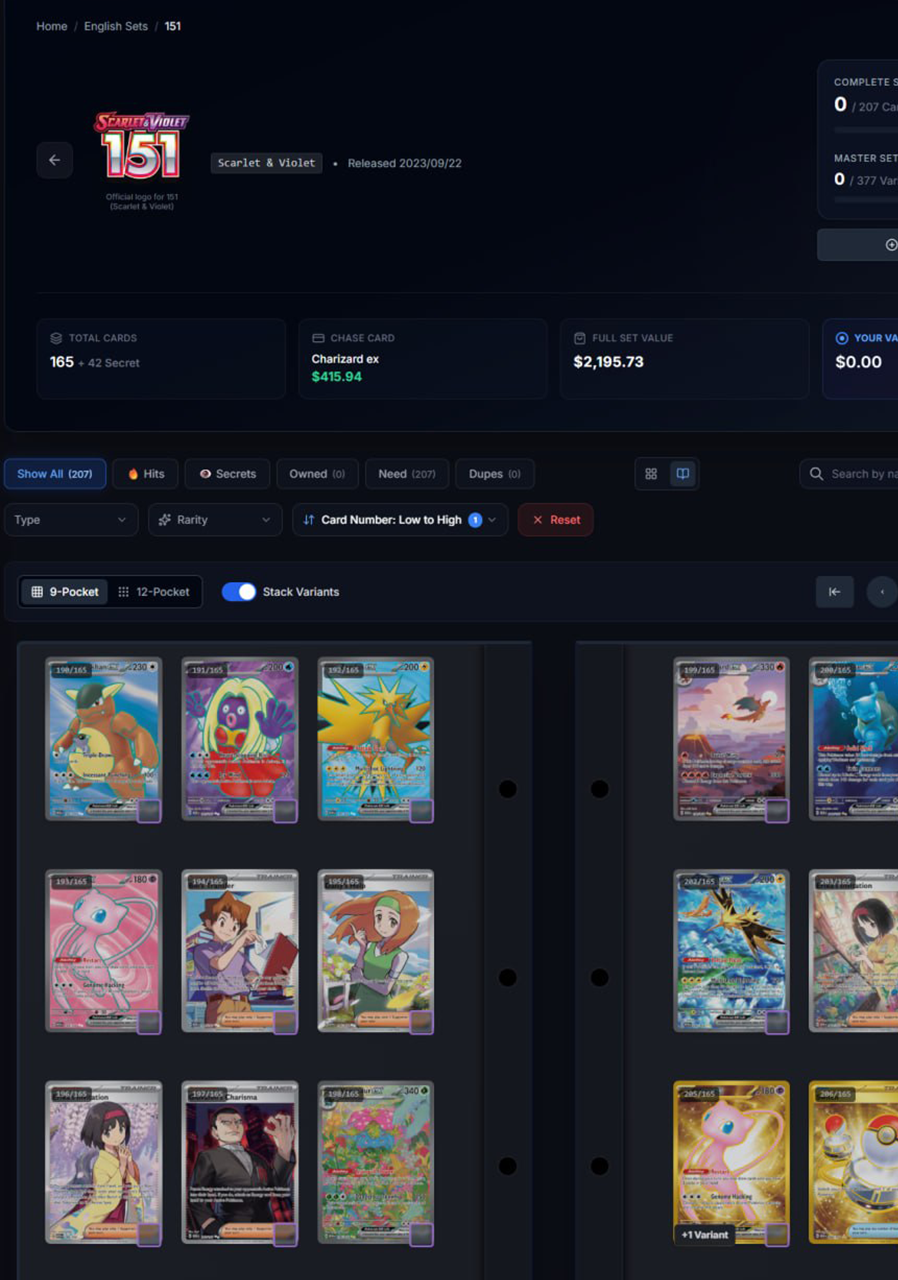 EveryPokemon - TCG Tracker